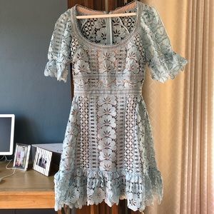 Self-Portrait Lace Dress